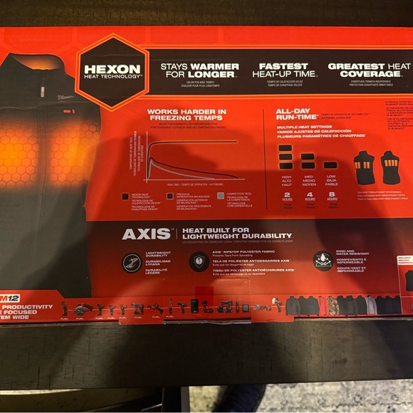 NWT Milwaukee Tool Axis Heated Vest! - Picture 5 of 6